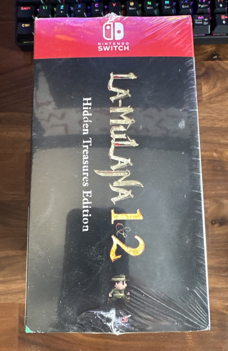 La Mulana 1 & 2 Hidden Treasures Collector's Edition - Switch, New