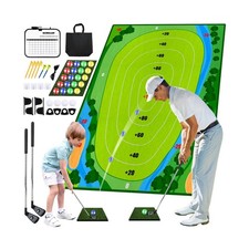 Golf Chipping Game, 50pcs Golf Set for Kids, Indoor Outdoor Golf Ga... Fast Ship