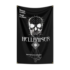 Hellraisers Fans Fabric Flag Banner Poster Tapestry Wall Art Hanging Décor 5x3ft
