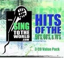 Sing To The World Karaoke - Hits Of The 50s, 60s ... - Various Artists CD 69AG