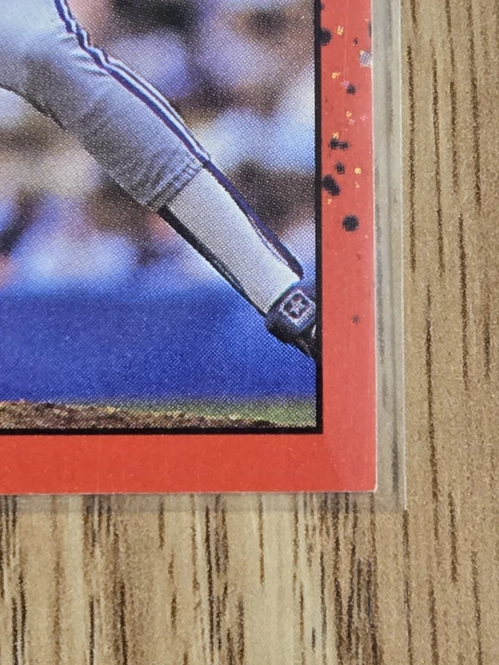 🔥🔥🔥 1990 Donruss #307 Duane Ward Blue Jays Error No Period After Inc - Image 2 of 4