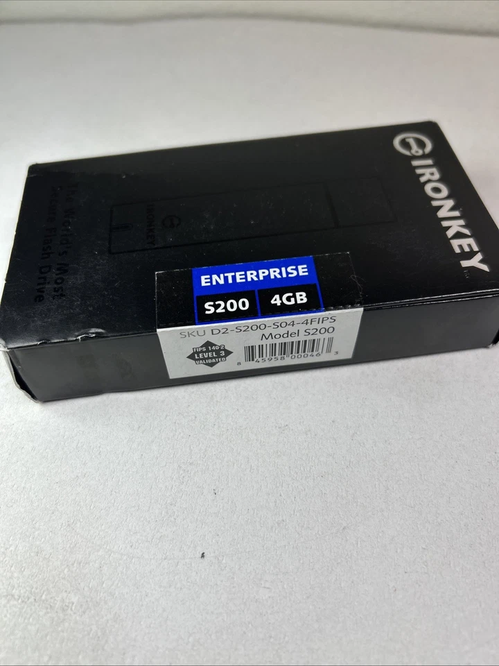 IronKey ENTERPRISE S200 - USB Encrypted Flash Drive - 4GB - Image 2 of 3