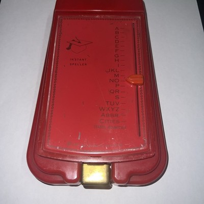 Vintage Rare Desk Instant Speller 1960 Excellent Condition Dr. W. Smith