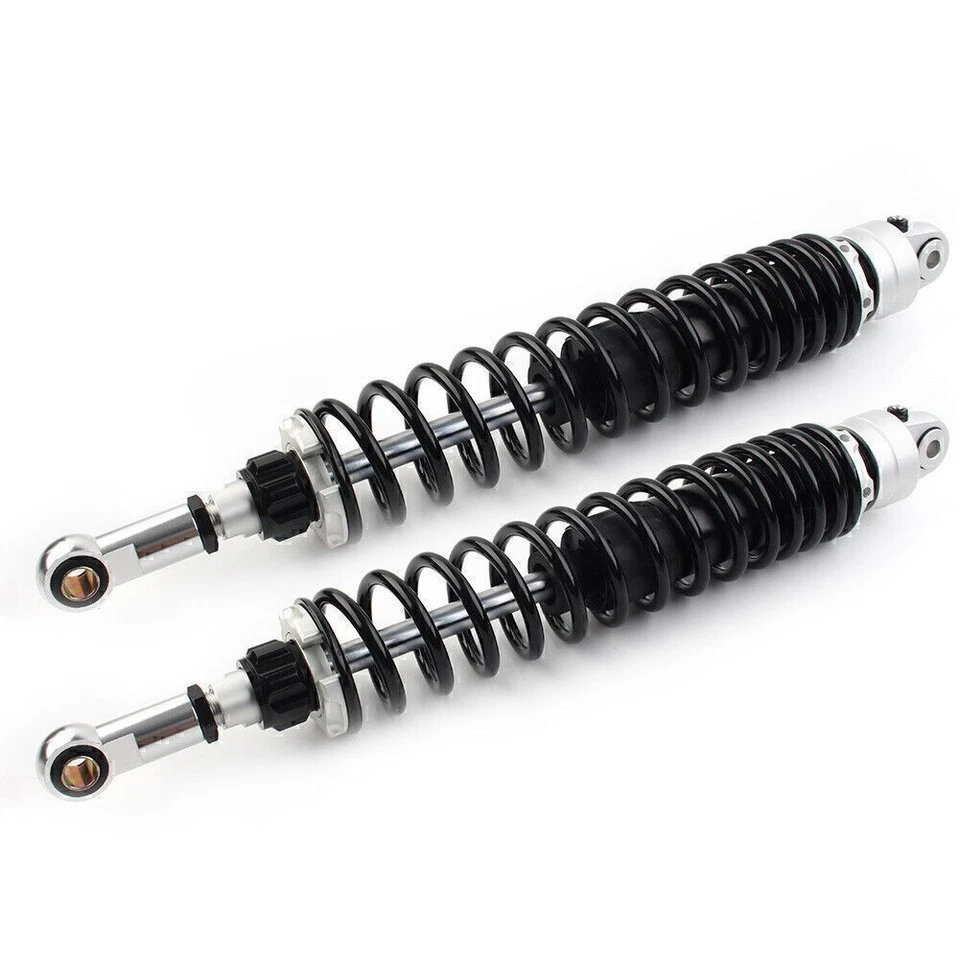 445mm 17.5"ATV Rear Shock Absorber Air Suspension Fit Honda Yamaha Suzuki Black - Image 3 of 4