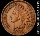 1900 Indian Head Cent- Extra Fine- Better Date- No Reserve #K257
