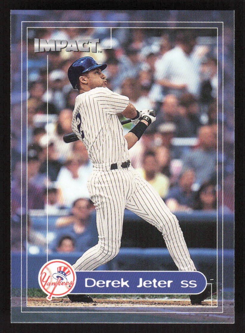 2000 Fleer Impact Derek Jeter New York Yankees #115