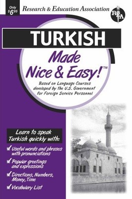 TURKISH MADE NICE & EASY (LANGUAGE LEARNING) By The Editors Of Rea **Excellent**