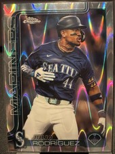 2025 Topps Chrome - Julio Rodriguez #261 RayWave Refractor