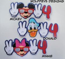 ELITE4U DISNEY TITLE 2024 upick premade paper piecing scrapbook PIECE DIECUT 3D