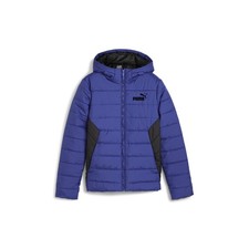 PUMA Essentials Hooded Padded Full Zip Jacket Youth Boys Size 5 Casual Athletic