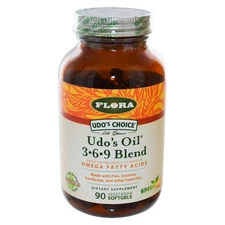 Udo's Choice Udo's Oil 3-6-9 Blend 90 Softgels By Flora