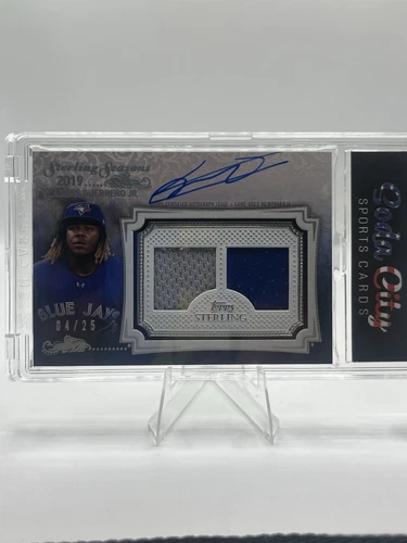 2020 Topps Sterling Dual Patch Auto 04/25 Vladimir Guerrero Jr