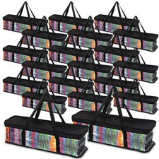 20 Pieces Cd Storage Bags Transparent PVC DVD Storage Cases 1000 Cd Total Wat...