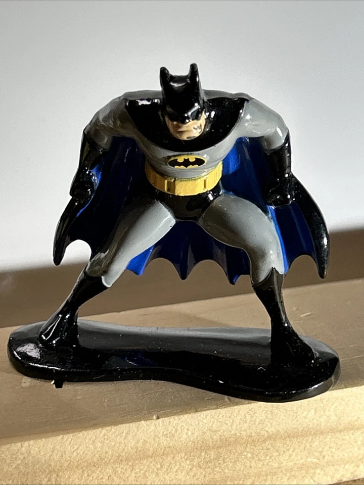 Figuras de metal fundido a presión de superhéroes ERTL de Batman y Robin de DC Comics de colección Foto 4 de 4