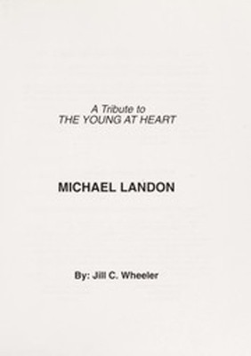 Michael Landon Library Binding Jill Wheeler