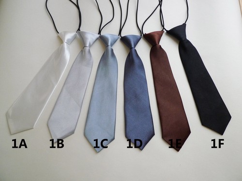 Girls/Boys Fashion Elastic Neck Tie & Bow Tie Toddlers Children Kids - Picture 4 of 34