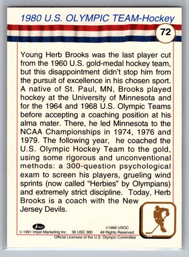 1991 Impel U.S. Olympic Hall of Fame You Pick - Picture 26 of 32