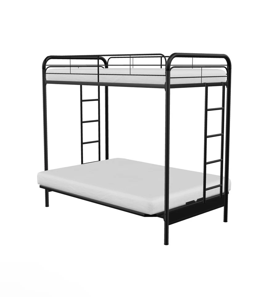 Litera de metal futón Foto 2 de 4