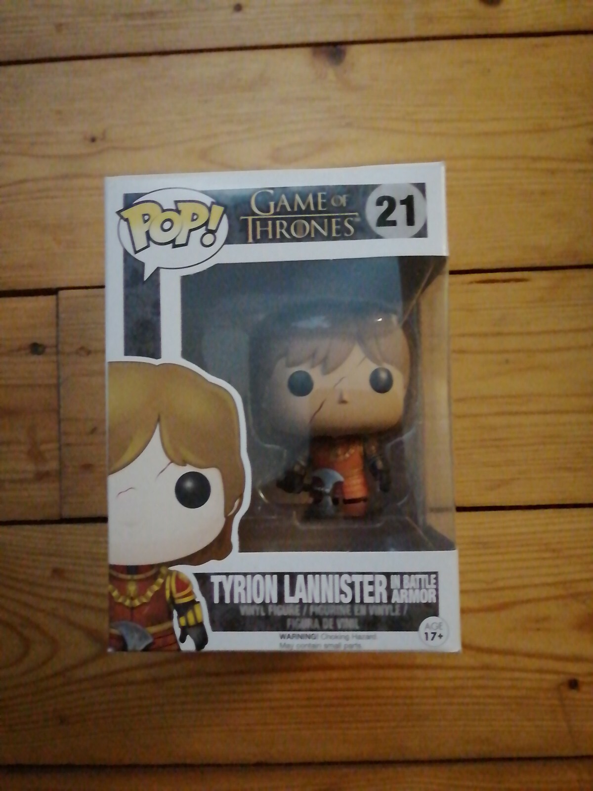 Funko Pop! Juego De Tronos - Tyrion En Armadura De Batalla #21