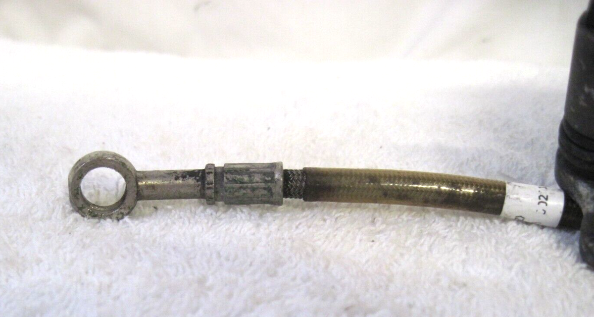00 Kawasaki Ninja ZX9R Rear Brake Caliper Pad Hose OEM 43041 00 Kawasaki Ninja ZX9R Rear Brake Caliper Pad Hose OEM 43041