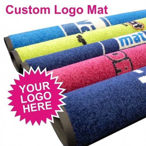 Custom Business Logo Mat Personalised Bespoke Design Matting eBay