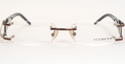 ICEBERG IC04506 Deep Mauve /Dark Blue UNIQUE RARE EYEGLASSES IC