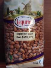 Legurme classic Cranberry Beans, 1kg. Oval Barbunya (Argentina).  F