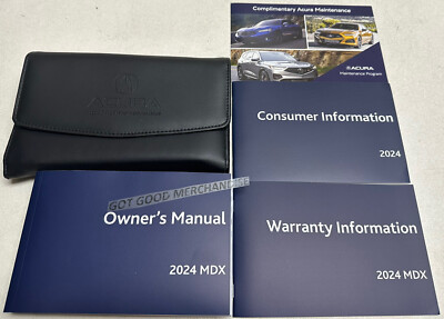 2024 ACURA MDX OWNERS MANUAL USER GUIDE BASE A SPEC SH-AWD TECH