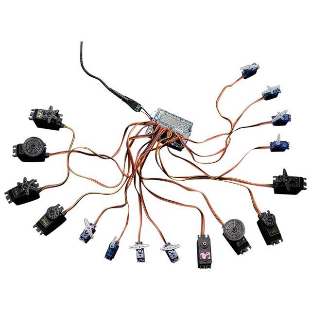 Adafruit 16-Channel 12-Bit Pwm/Servo Shield - I2C Interface - (701980281303)