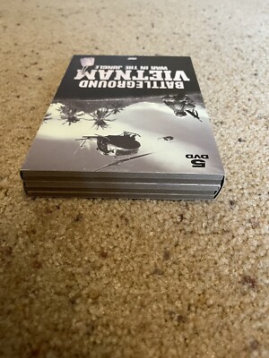 BattleGround Vietnam War In The Jungle (DVD, 5-Disc Set) Very Good