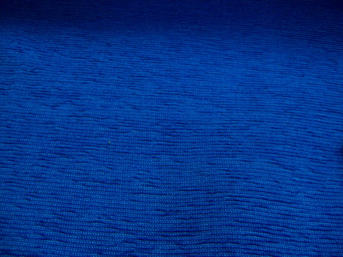 Cobalt Blue Upholstery Fabric Material Antiques velvet feel D  - 1.3m