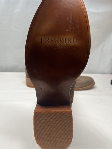 Freebird Stivali in pelle scamosciata talpa 14 Donna - Foto 4 di 9