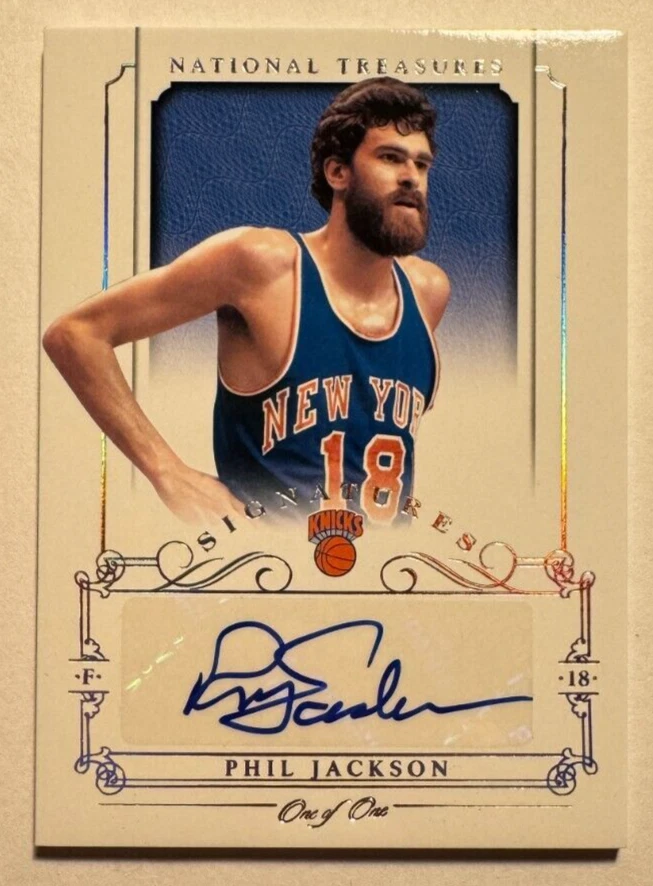 Phil Jackson trading card