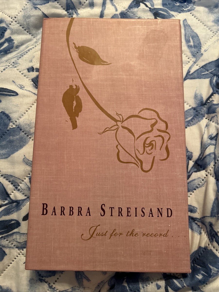Barbra Streisand Just for the record 4-CD Box Set with Photo Book