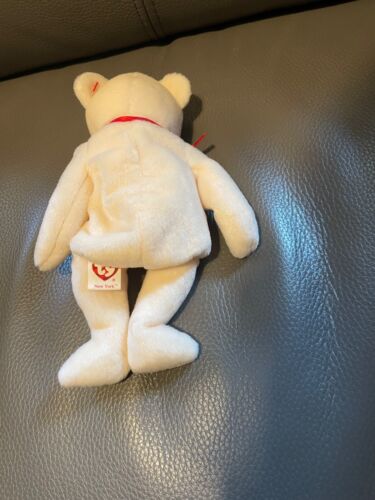 TY beanie babies bear I Love (heart) New York USA America - pls see desc - Picture 6 of 10