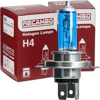 2 StüCk Lima H4 12V Xenon Look 55/60W Halogen Lampe Super Weiss (P43T)