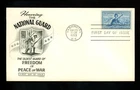 US FDC #1017 Fleetwood M-9 1953 Washington DC National Guard Military