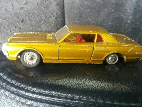 VINTAGE MERCURY COUGAR MATCHBOX KING SIZE N K-21 METAL CAR 70' 1:43 ENGLAND - Picture 2 of 12