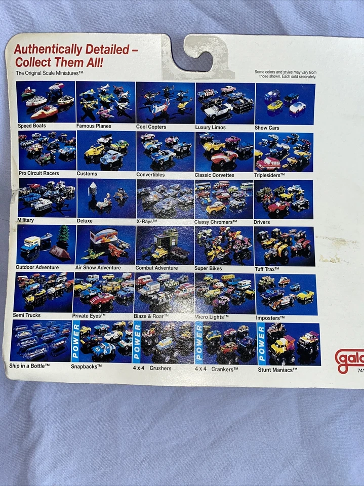 Micro Machines, Galoob, Rockin' Wheels Collection #8, buen estado, nuevo en caja Foto 2 de 4