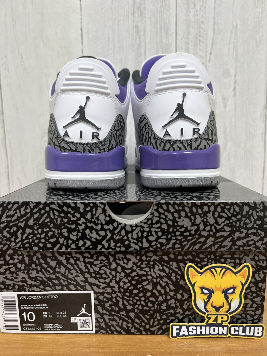 Air Jordan 3 Retro Dark Iris Men CT8532-105 GS DM0967-105 | eBay Air Jordan 3 Retro Dark Iris Men CT8532-105 GS DM0967-105 | eBay