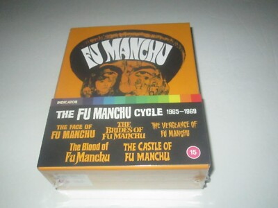 The Fu Manchu Cycle, 1965-1969 Indicator 5 Blu-Ray with Booklet Region B OOP