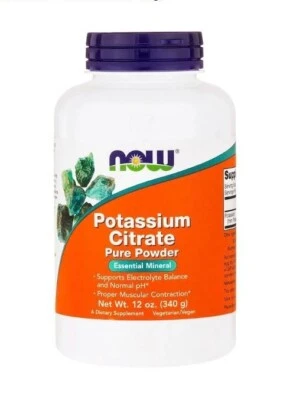 Now Foods Potassium Citrate Pure Powder 340 g - Bild 1 von 2