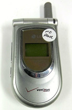 LG VX4500 - Metallic Silver  Verizon  Rare Cellular Flip Phone