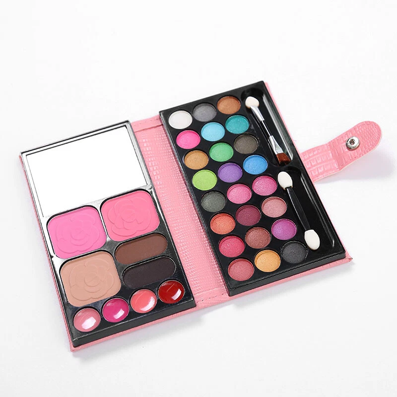 Girls Kid Children Makeup Set Princess Pretty Pink Sparkling Make