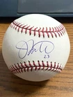 JOHNNY ESTRADA SIGNED AUTOGRAPHED OML BASEBALL!  Phillies, Braves, Diamondbacks