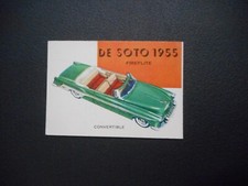 1955 World On Wheels Card High 175 Topps Very Nice