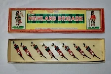 JOHILLCO John Hill Toy Lead Soldiers HIGHLAND BRIGADE 122 Orig Box 8 Shooting VG