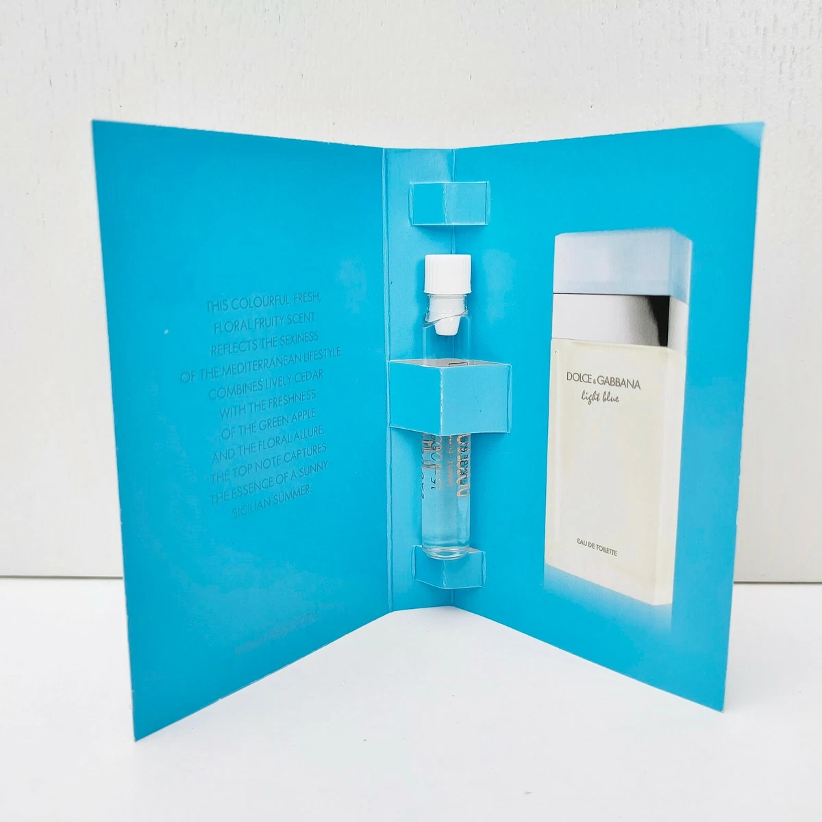 Mini dolce and gabbana light blue cheap