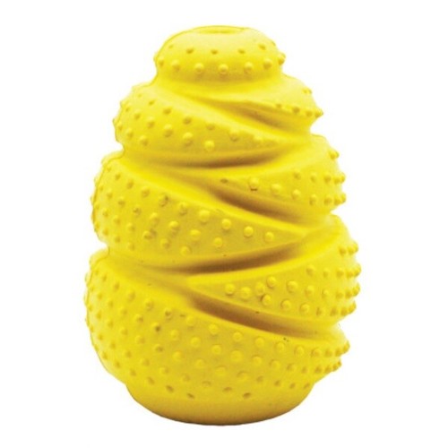 Grrrelli Rubber Dog Toy Tough Treat Dispensing Tyre Tug Rope Throw & Fetch Play - Picture 5 of 15
