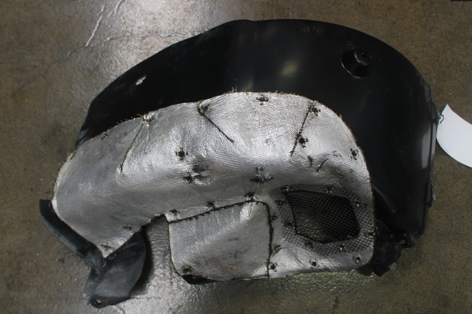 Ferrari 458 Spider, RH, Right, Rear Fender Liner, Dmg, Used, P/N 83682800